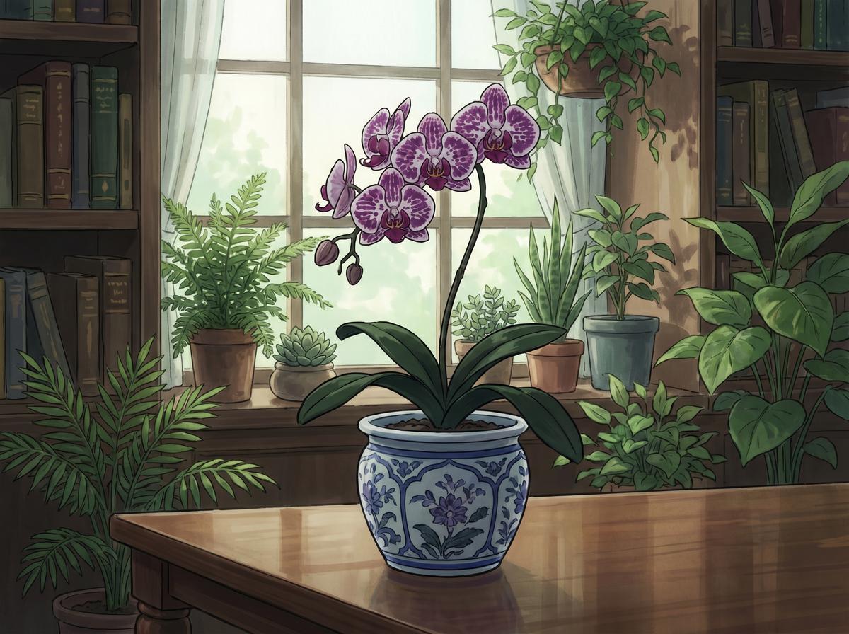 小小绘植物视频-珍稀兰花养护视频教程